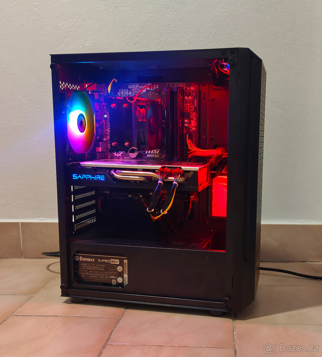 Levný Herní počítač s RX 570 -8GB SAPPHIRE NITRO+