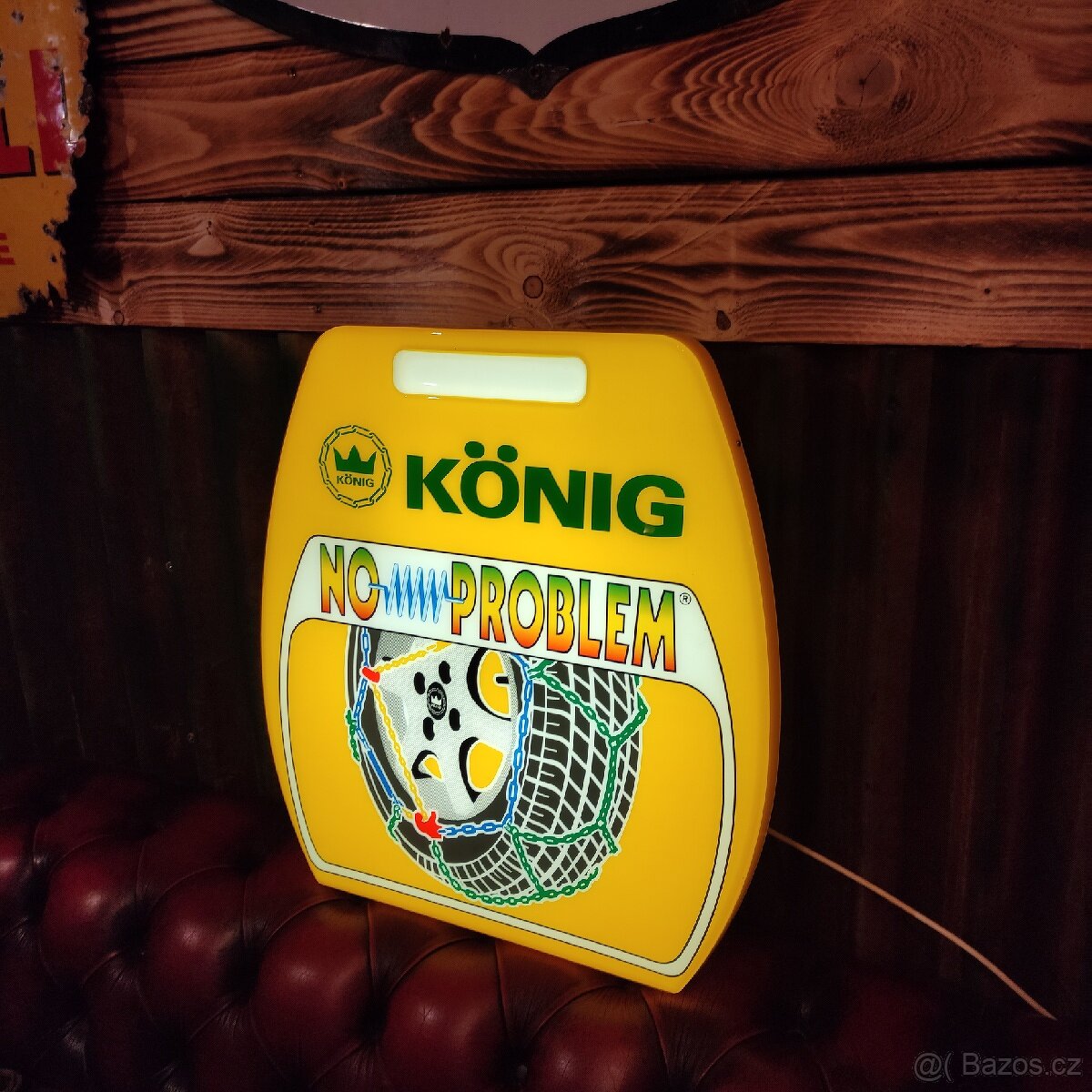 Světelná reklama könig