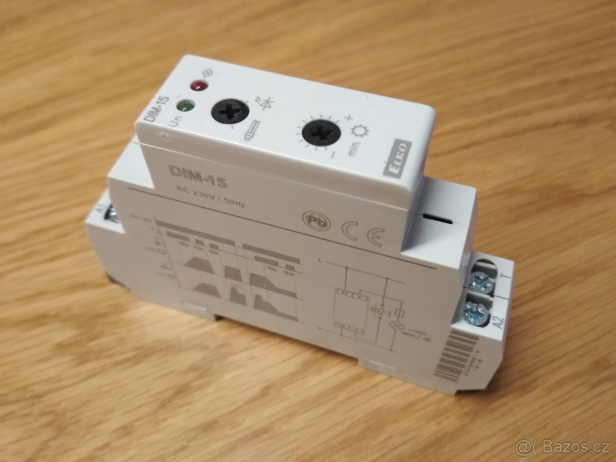 Stmívač ELKO - DIM-15 (LED, úsporné žárovky)