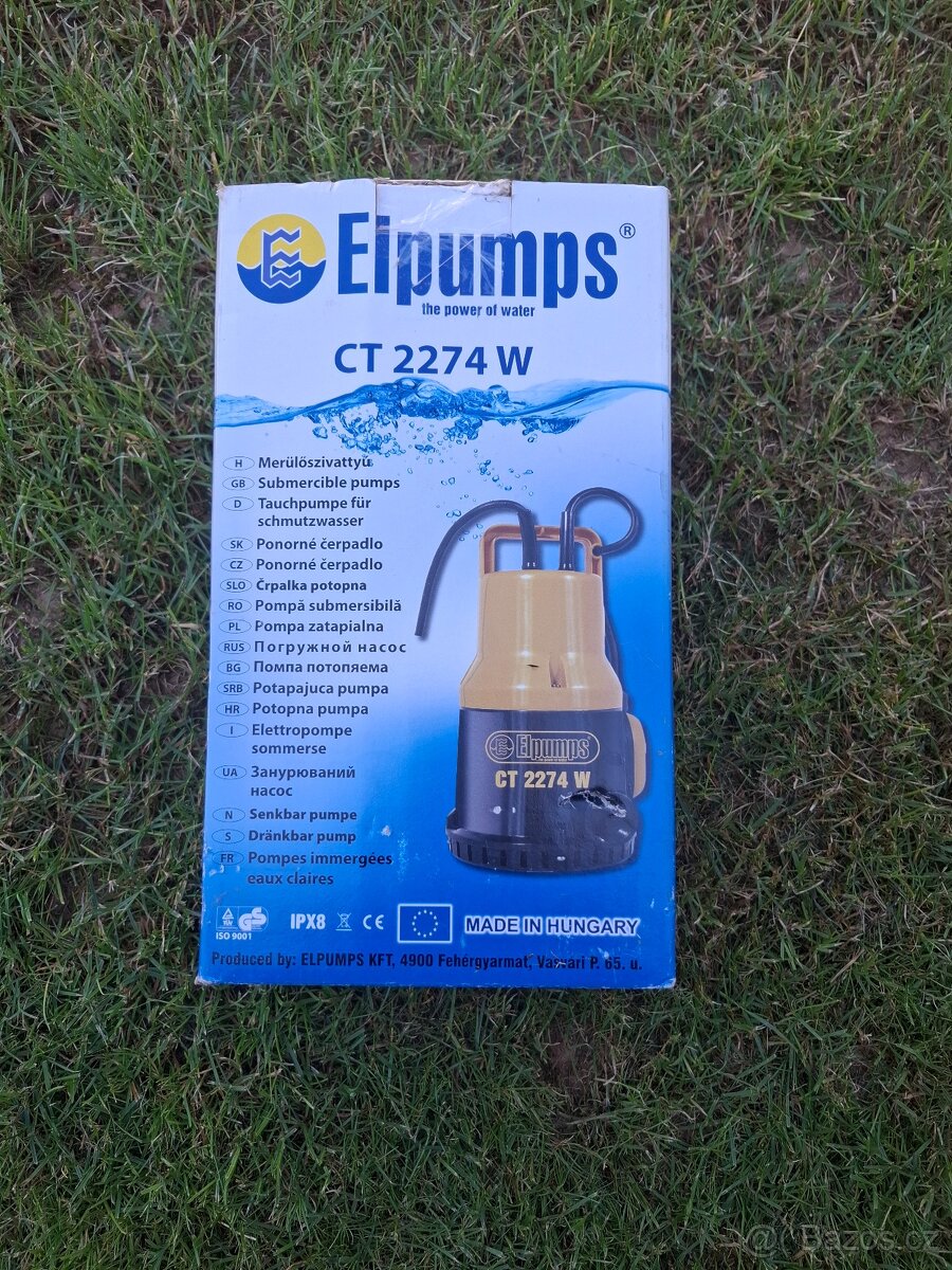 Ponorné čerpadlo Elpumps