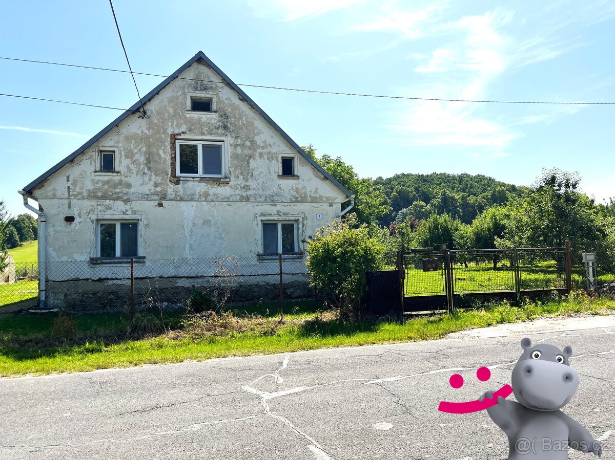 Prodej rodinného domu, 143 m2, pozemek 2 135 m2 - Bernartice