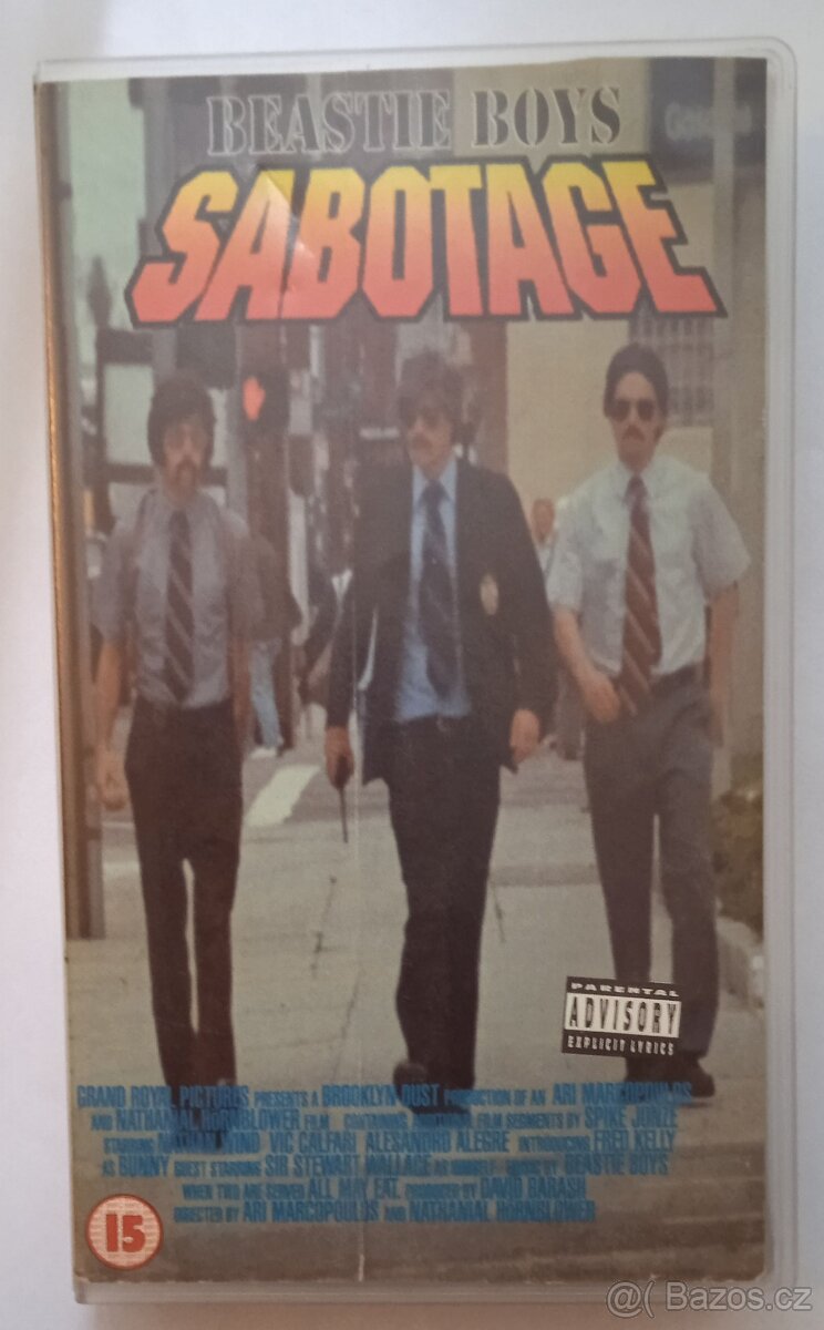 VHS BEASTIE BOYS - SABOTAGE