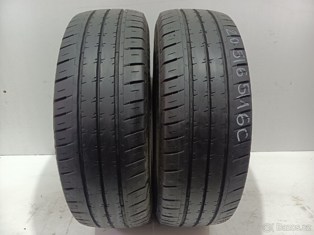 2ks letní pneu 205/65/16C Apollo