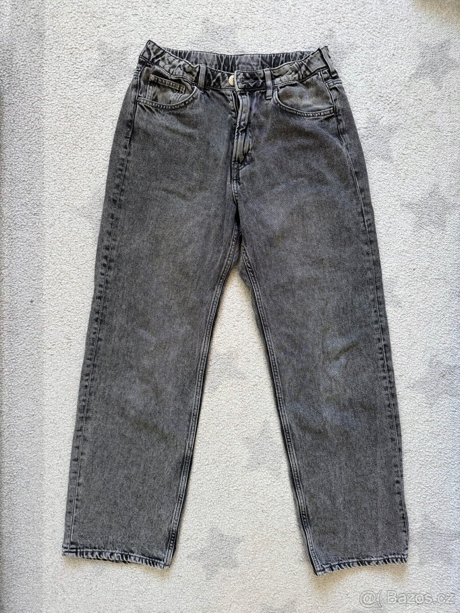 Džínové chlapecké baggy, rifle, kalhoty HM, vel. 170