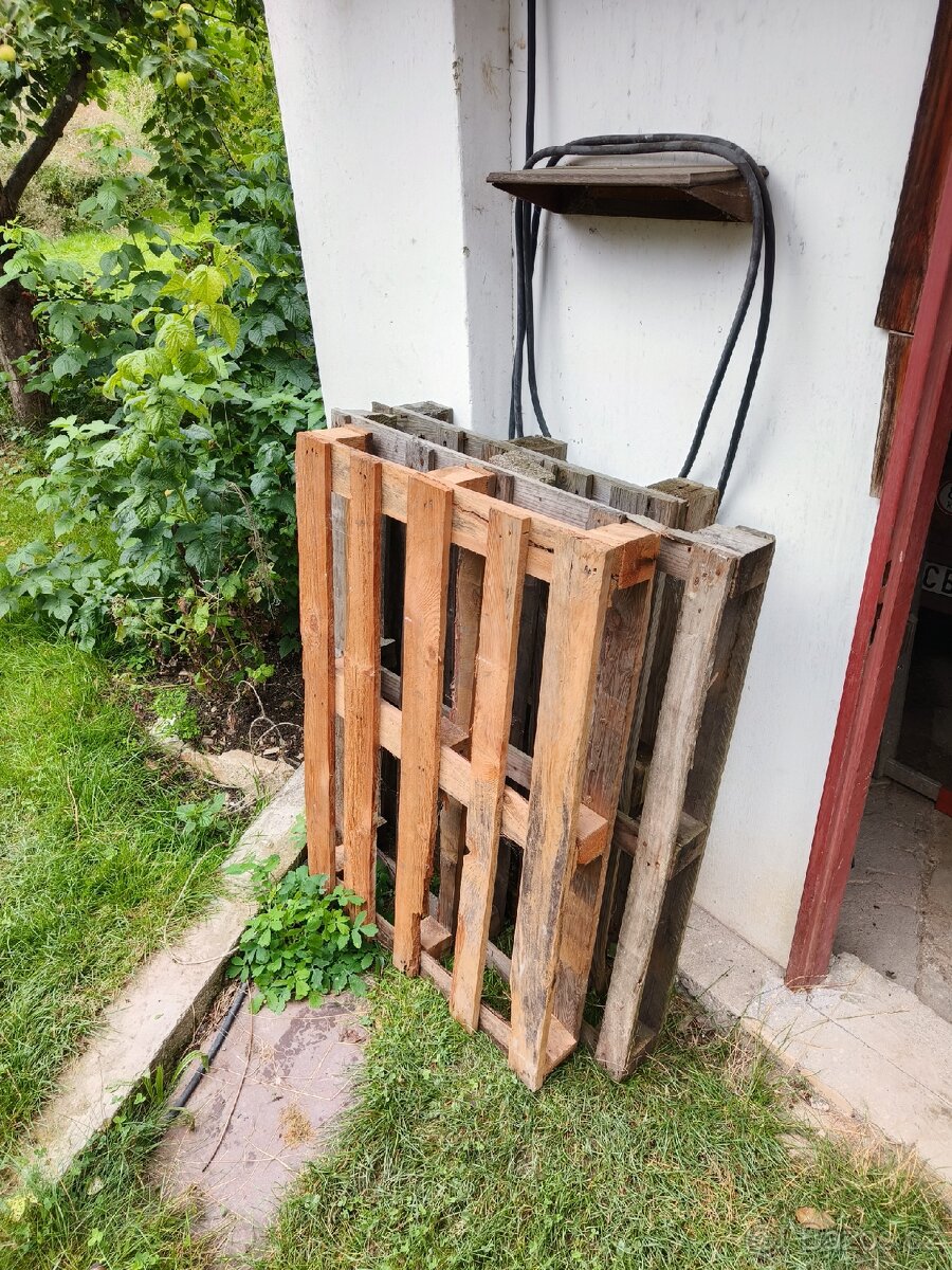 Pět palet, 50 Kč/ks