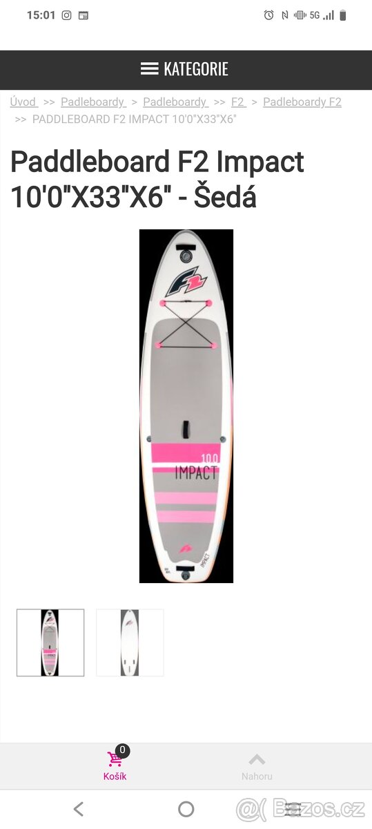 Paddleboard F2 Aloha Impact