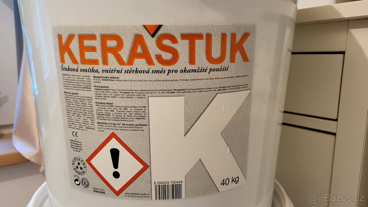 KERAŠTUK - prodám 3 x 40 kg a 1 x 20 kg za 1 200 Kč