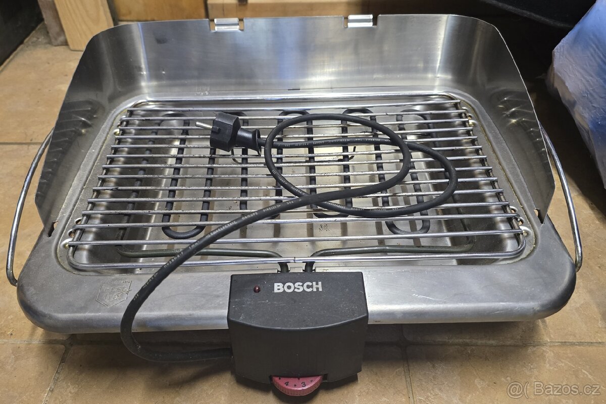 Elektrický gril BOSCH s vodní lázní