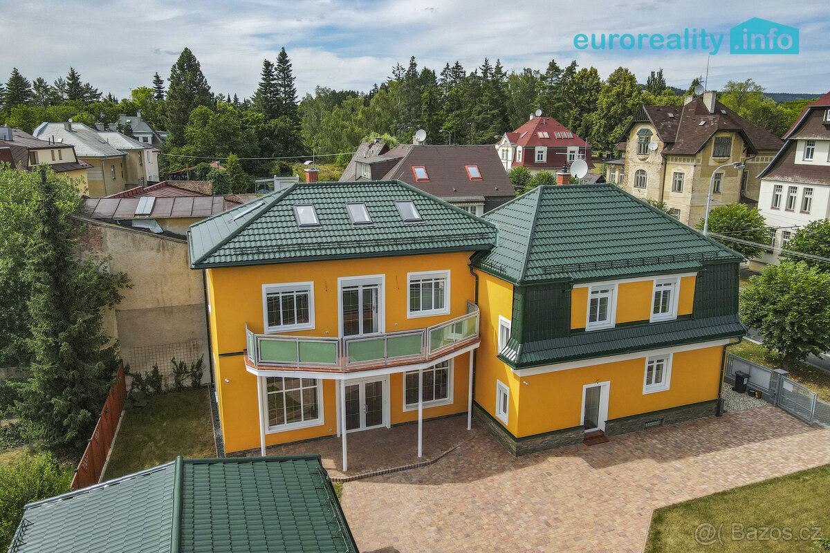 Prodej, rodinný dům, 420 m², Mariánské Lázně, ul. Palackého