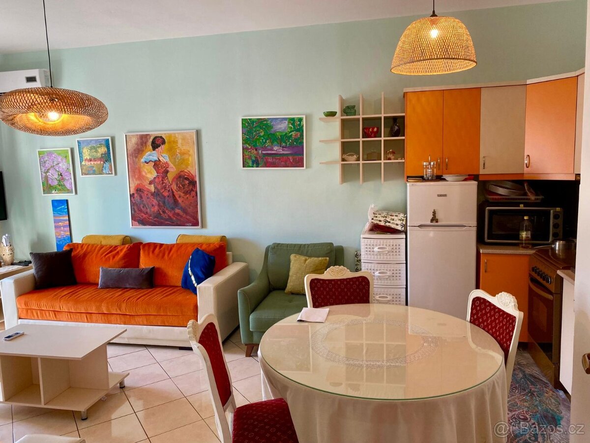 Apartmá 2+kk s výhledem na moře, Orikum, Albanie