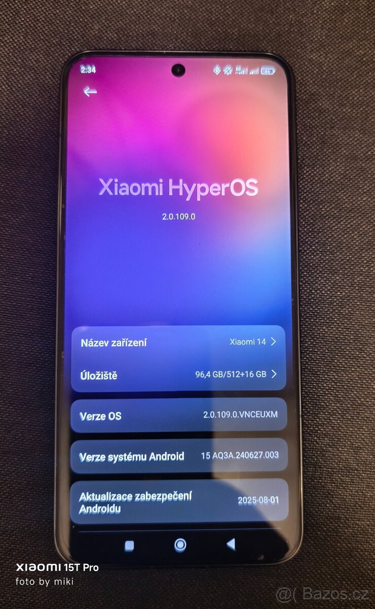Prodám Xiaomi 14 12/512gb