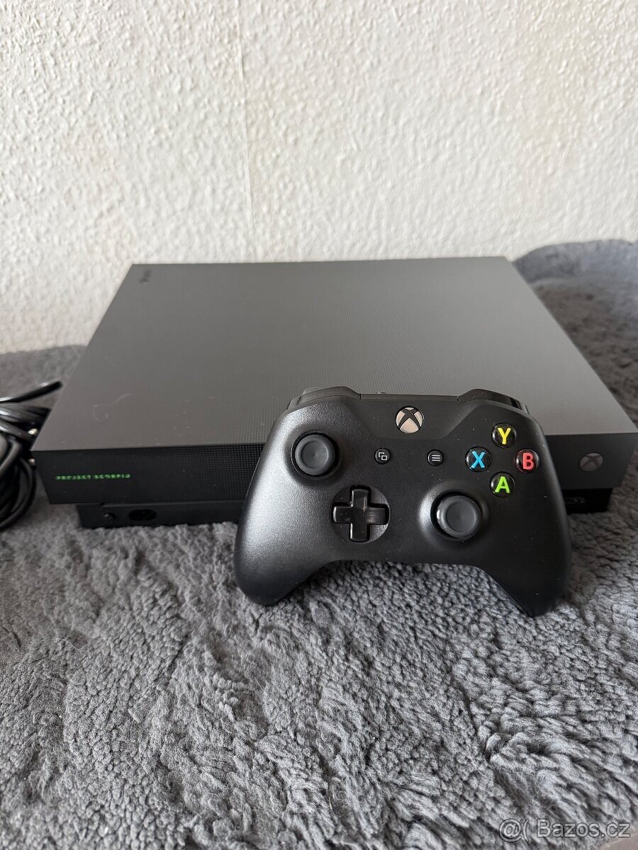 XBOX ONE X 1TB  SCORPIO EDICE V TOP STAVU