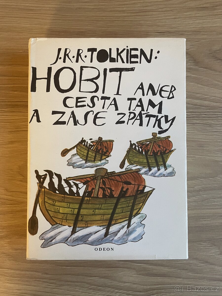 Hobit - Tolkien - 1. vydání - perfektní stav