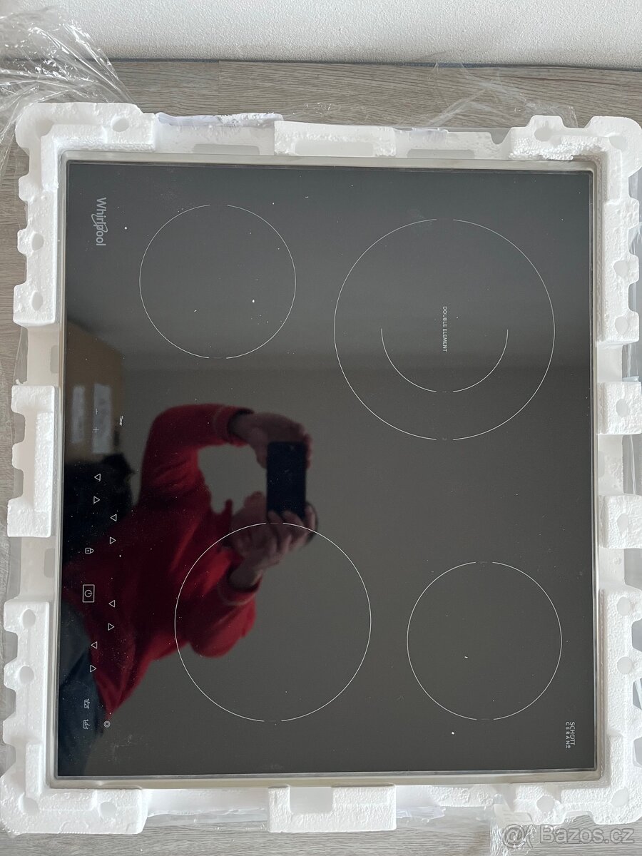 Nová sklokeramická varná deska Whirlpool AKT 8601 IX černá