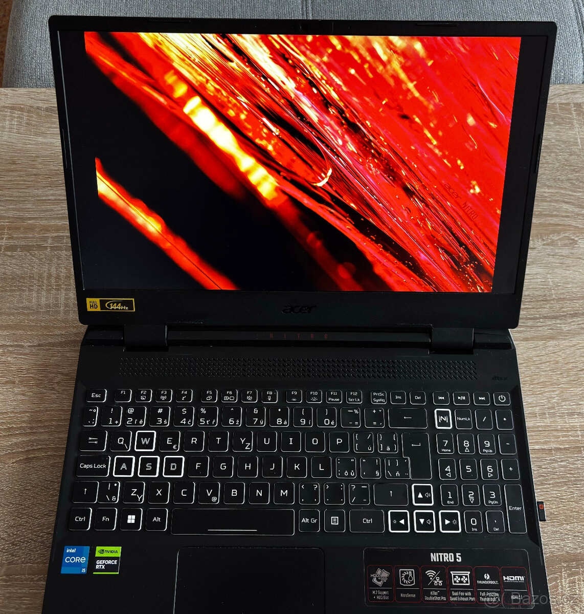 Herní notebook Acer Nitro 5 (AN515-58-56Z7)