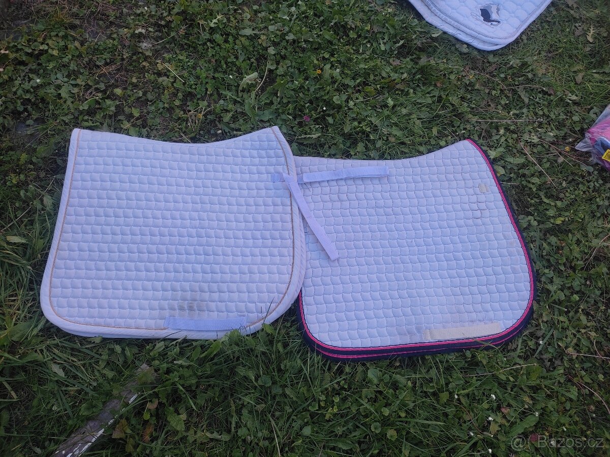 Bílé dečky eskadron cotton