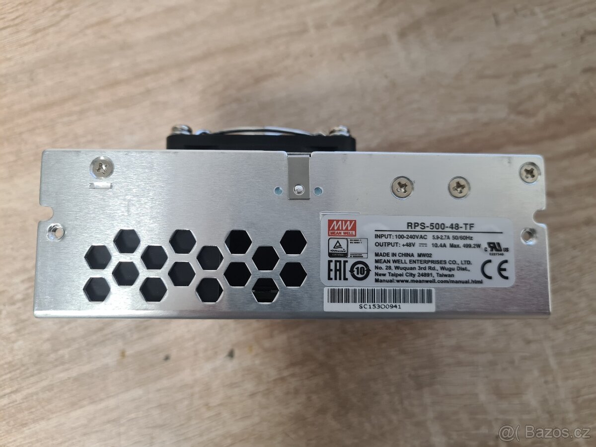 Spínaný napájecí zdroj MEAN WELL 48V dc 10.4A - 500W