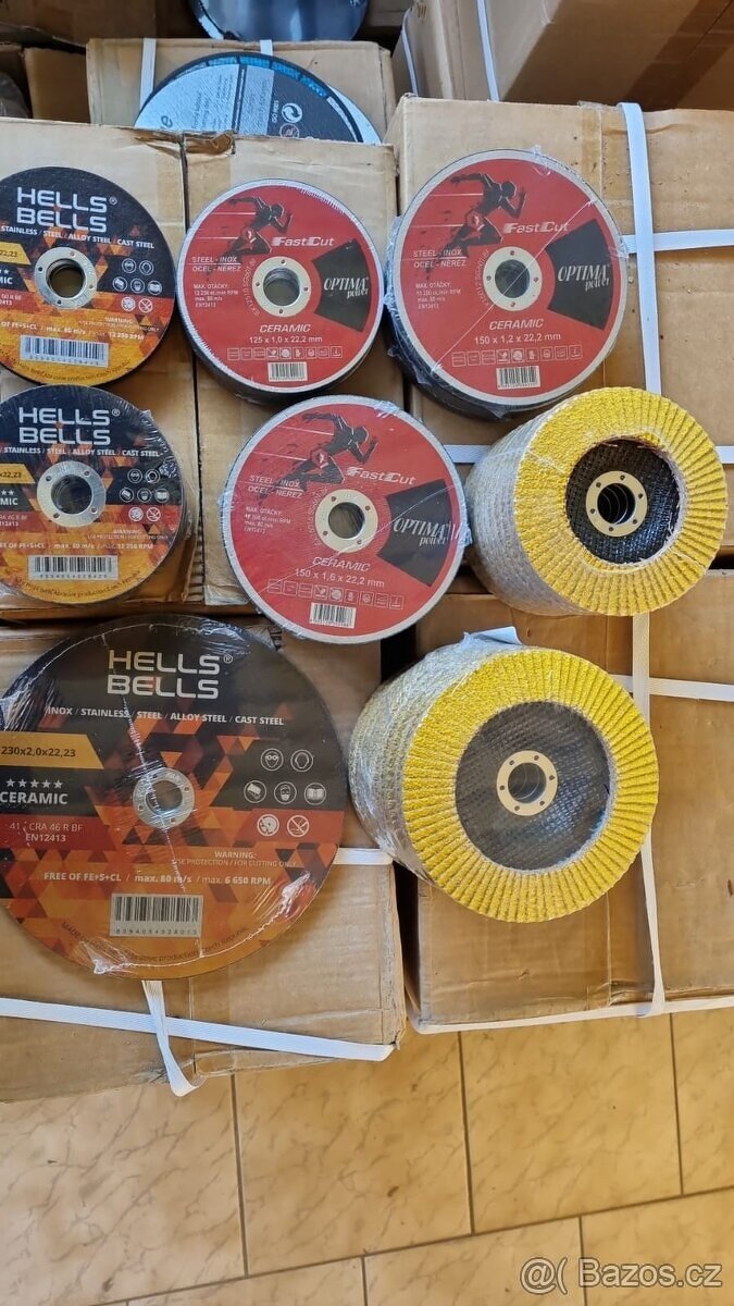 Keramické řezné a lamelové kotouče