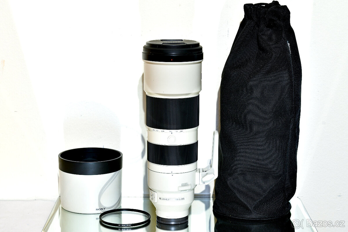 Sony FE 200-600mm F/5,6-6,3 OSS + UV 95mm TOP STAV