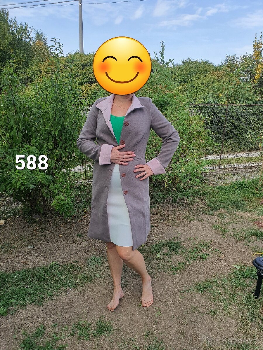 Prodám nový dámský moka kabát Figl 588