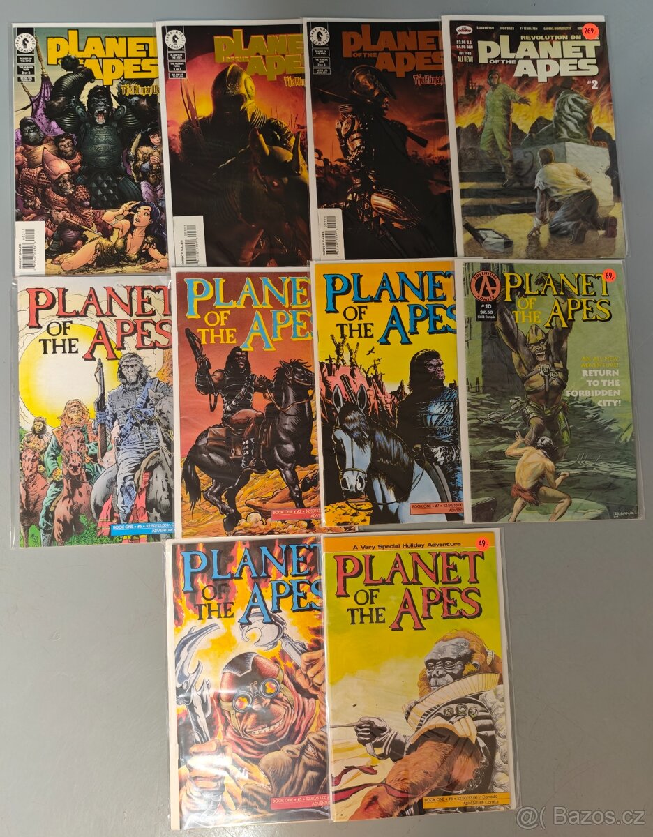 Komiksy sešitové anglicky  Planet of the Apes