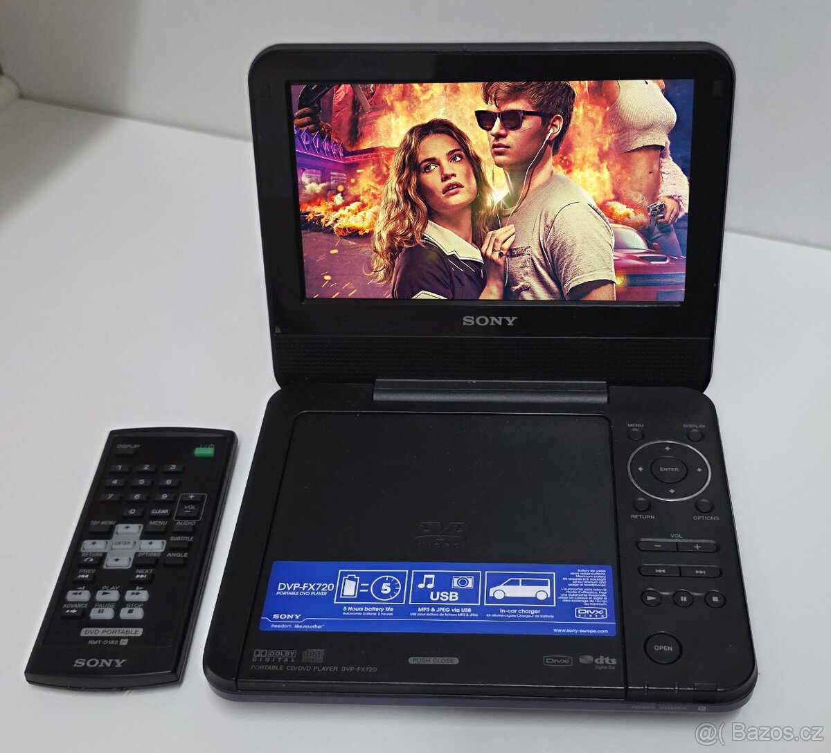 Přenosný DVD přehrávač SONY