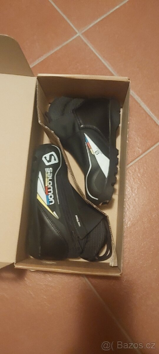 Běžkařské dětské boty velikost 33,5 Salomon