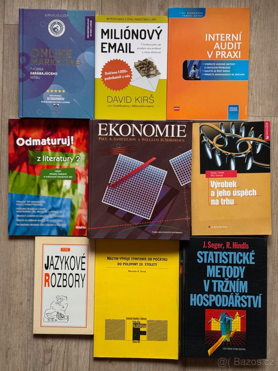 Odborné knihy - foto, historie, ekonomie, marketing, cesty