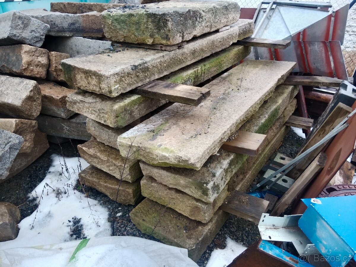 Žulové desky - nášlapy