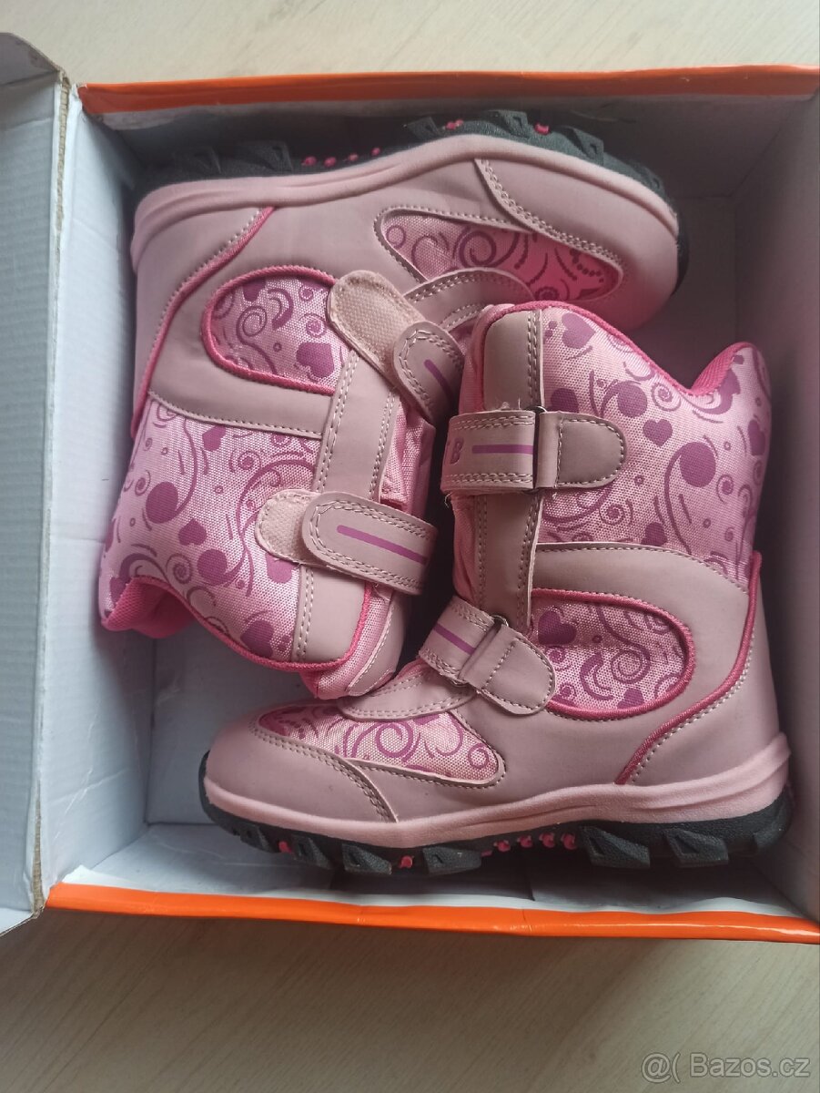 Dívčí zimní boty