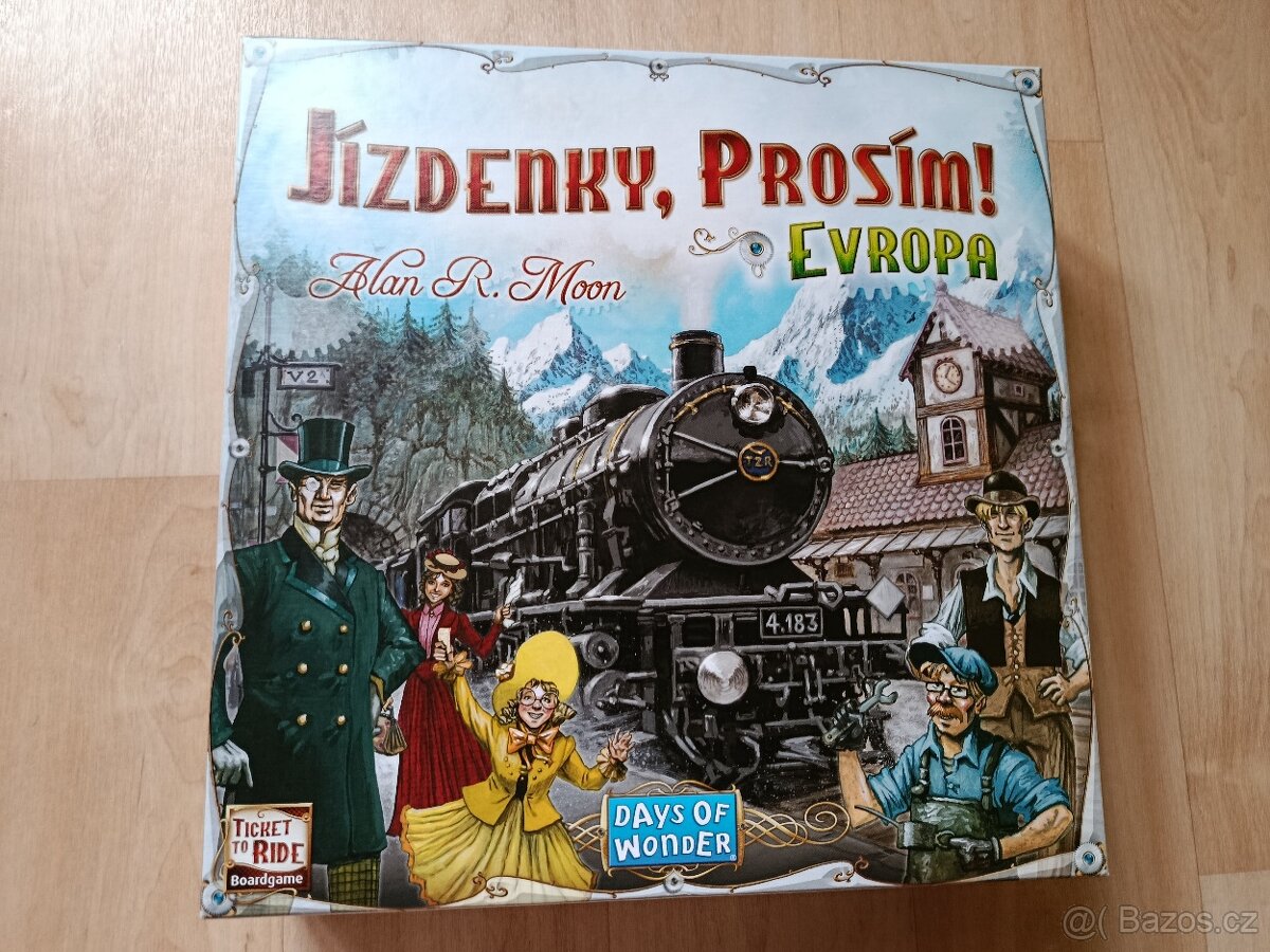 Hra Jízdenky prosím, Evropa