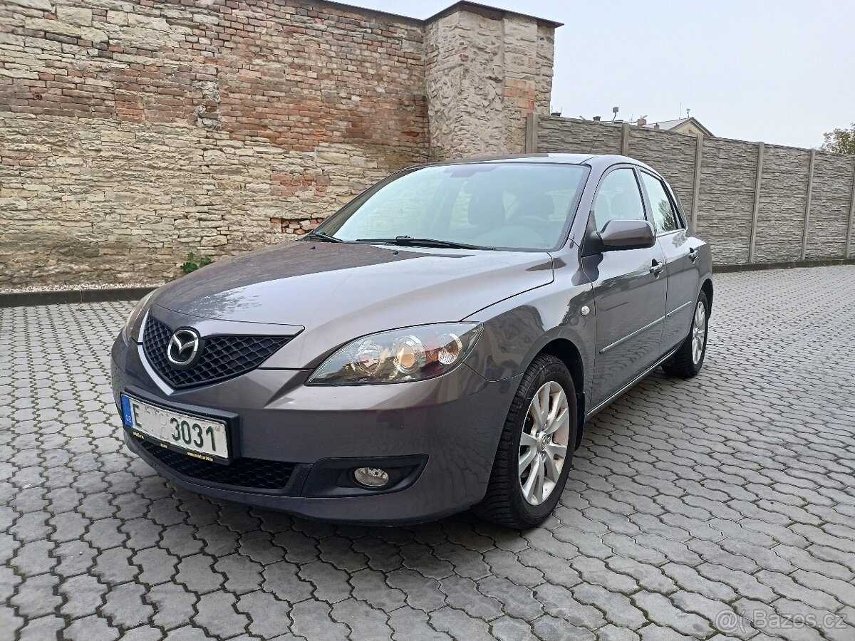 Mazda 3, 1.6 77kw, r.v: 2007, 130000km, klima, dovoz D