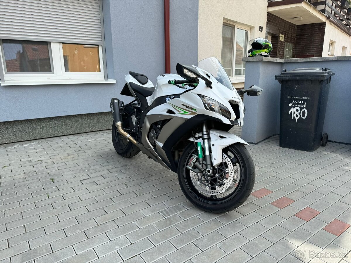 Kawasaki ZX-10R Ninja 2017 - Pearl Blizzard White