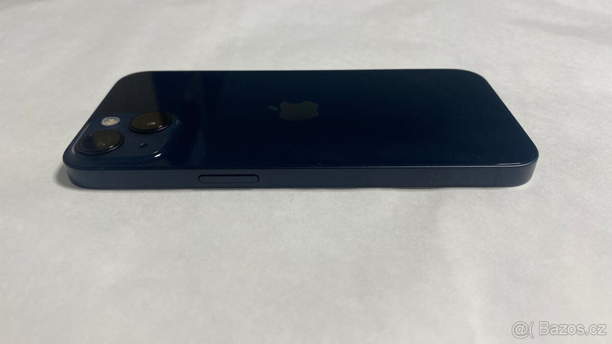 APPLE IPHONE 13 128 GB ČERNÝ, 12 MĚSÍCŮ ZÁRUKA, JAKO NOVÝ