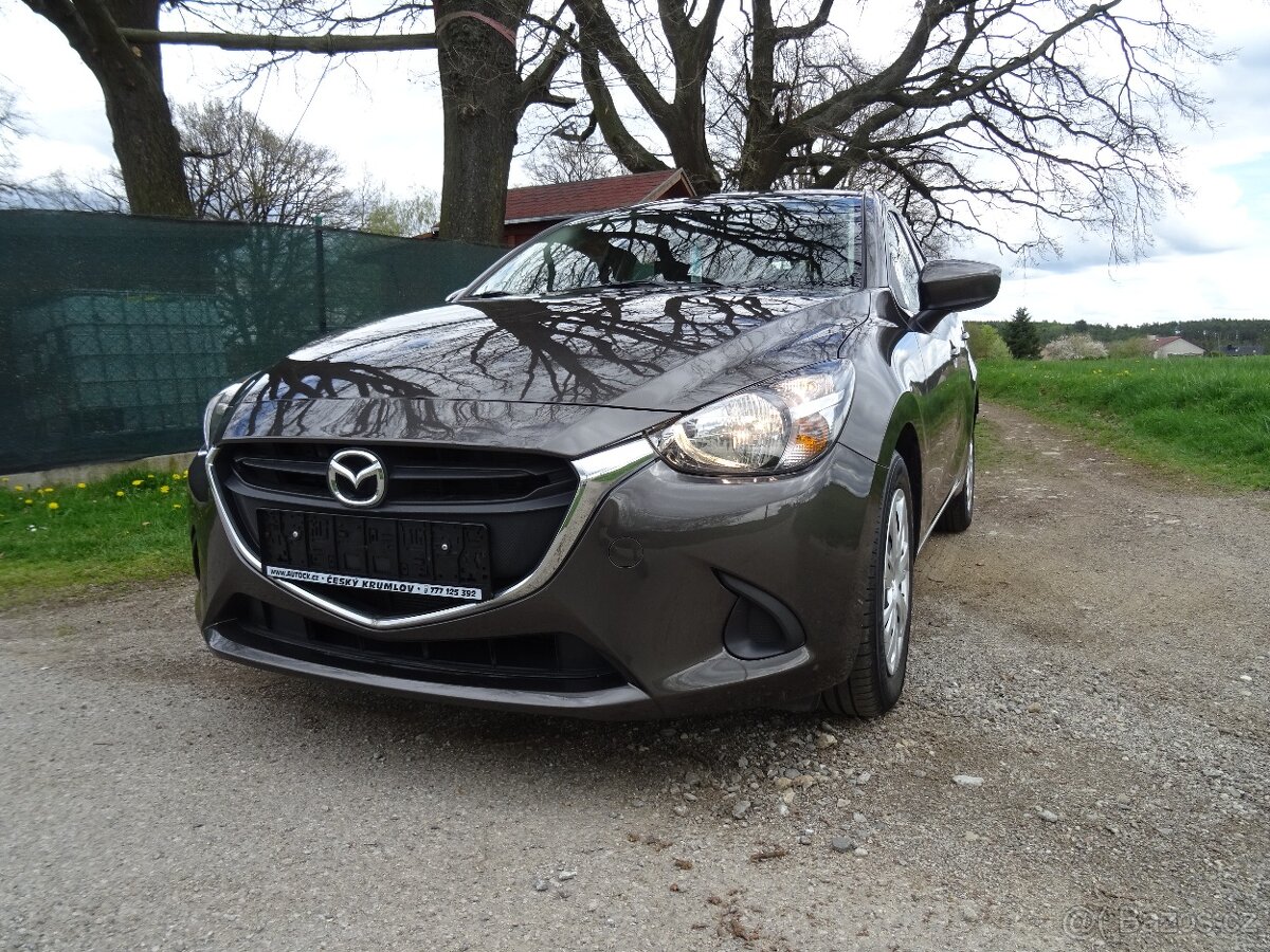 Mazda 2 1,5 Skyactiv-G 55kW 1x maj. malá spotřeba 4,8L/100km