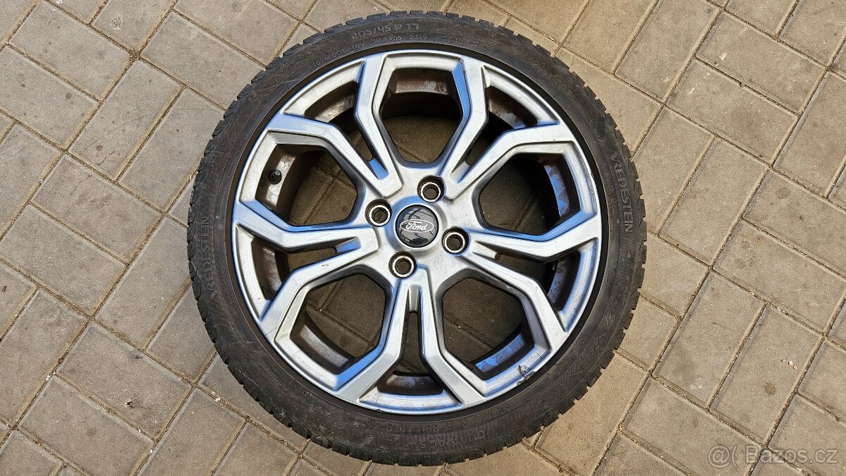 Sada Alu 4x108 205/45 R17 Ford Fiesta