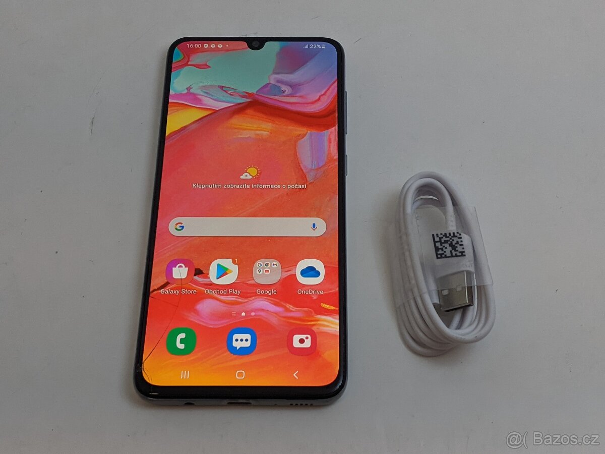 Samsung Galaxy A70 6/128gb black.