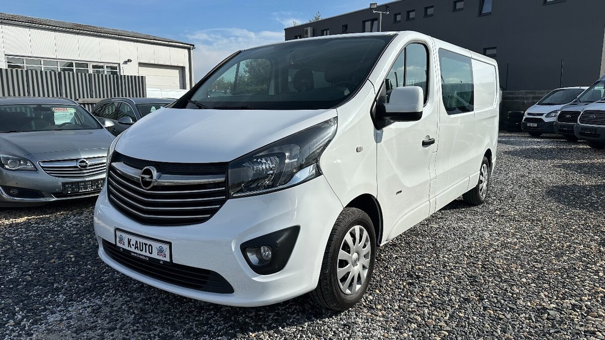 Opel Vivaro 1.6CDTI 70kW 6míst,Klima,Long