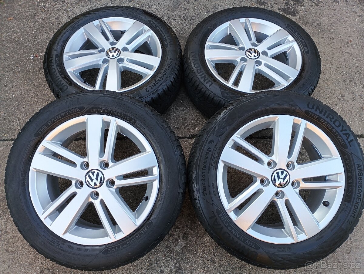 Originál sada disků VW Golf V, VI, Touran, Caddy 5x112 R16