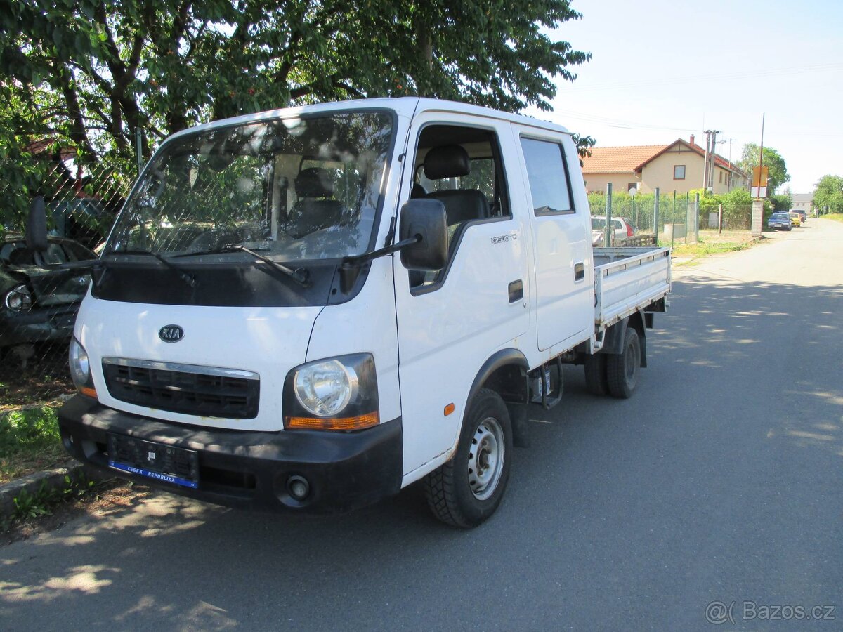 KIA K2500 motor 2.5tdi 69kW, D4BH, r.v.2004 a r.v.2006