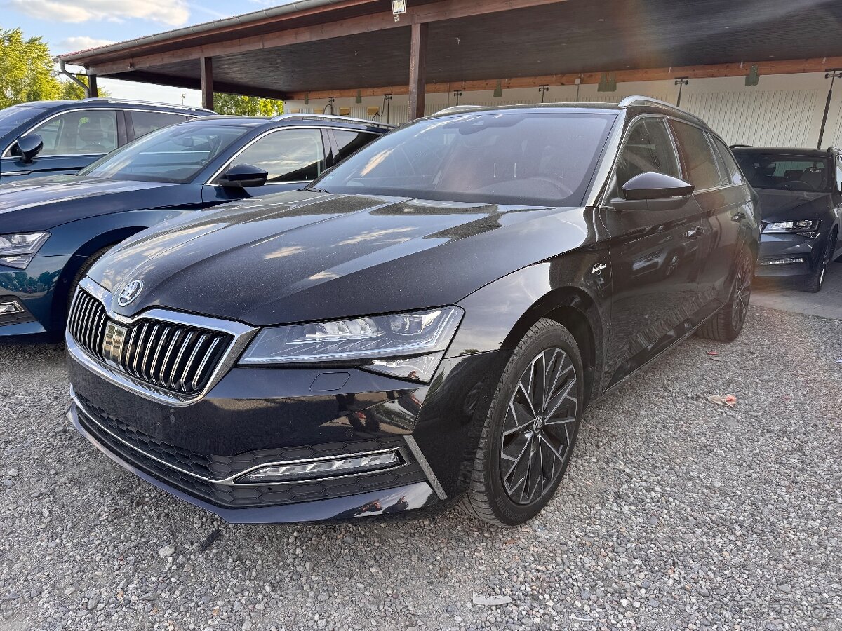 Škoda Superb III L&K 2.0TDi 140Kw WEBASTO VIRTU Tažný 150Tkm