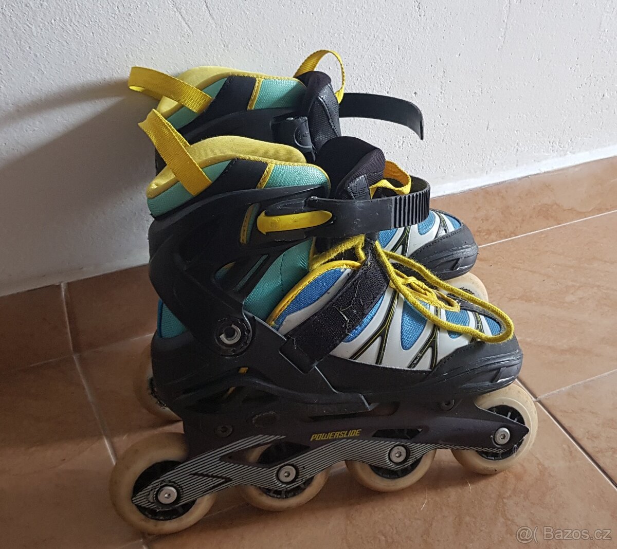 Kolečkové brusle Powerslide tmavé