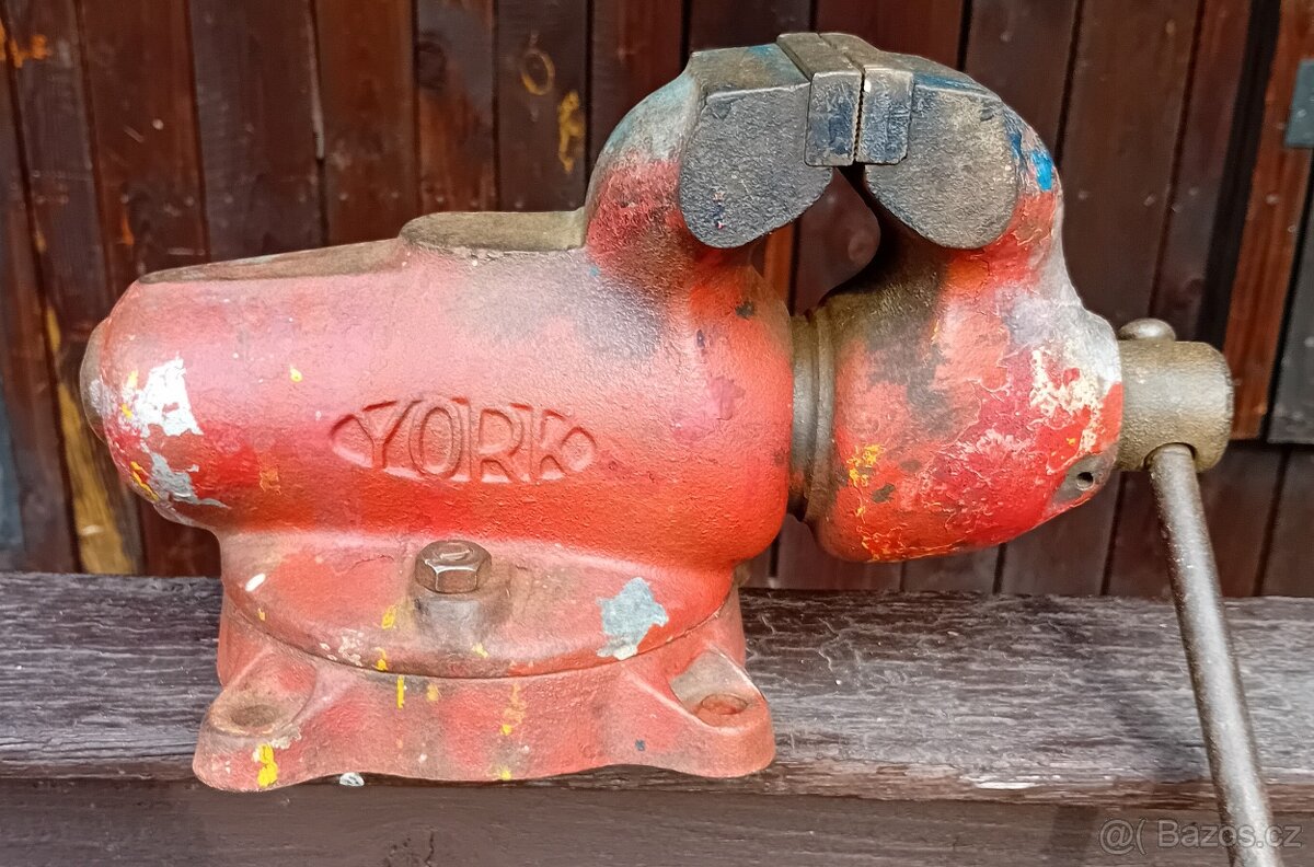Dílenský svěrák York Standard, šířka čelistí 100mm