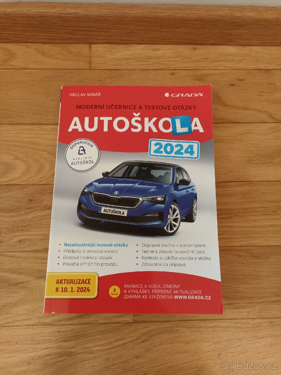 Učebnice Autoškola 2024
