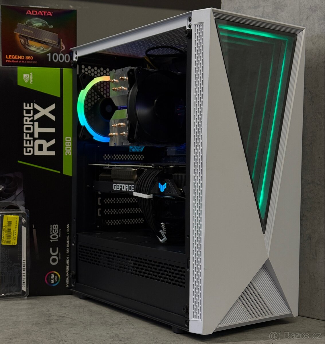 Herní PC RTX3080 / i7 9700K / 32GB / 1TB / 1000W