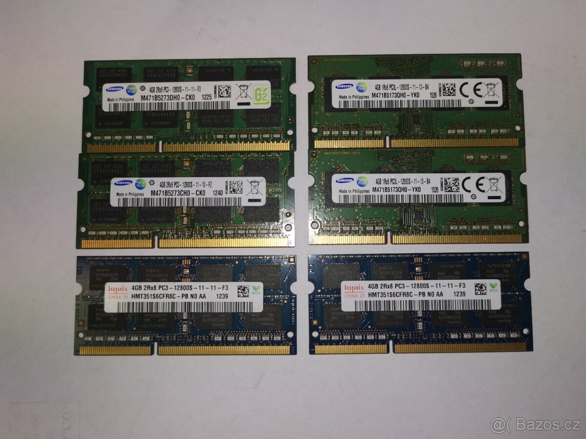 RAM SODIMM DDR3 4GB PC3/PC3L