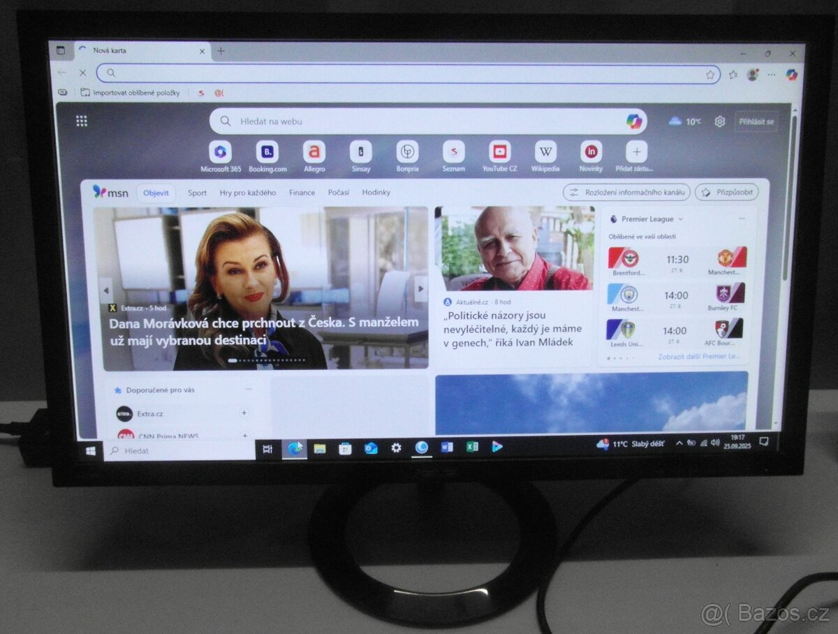 LED monitor ASUS s obrazem ve FULL HD
