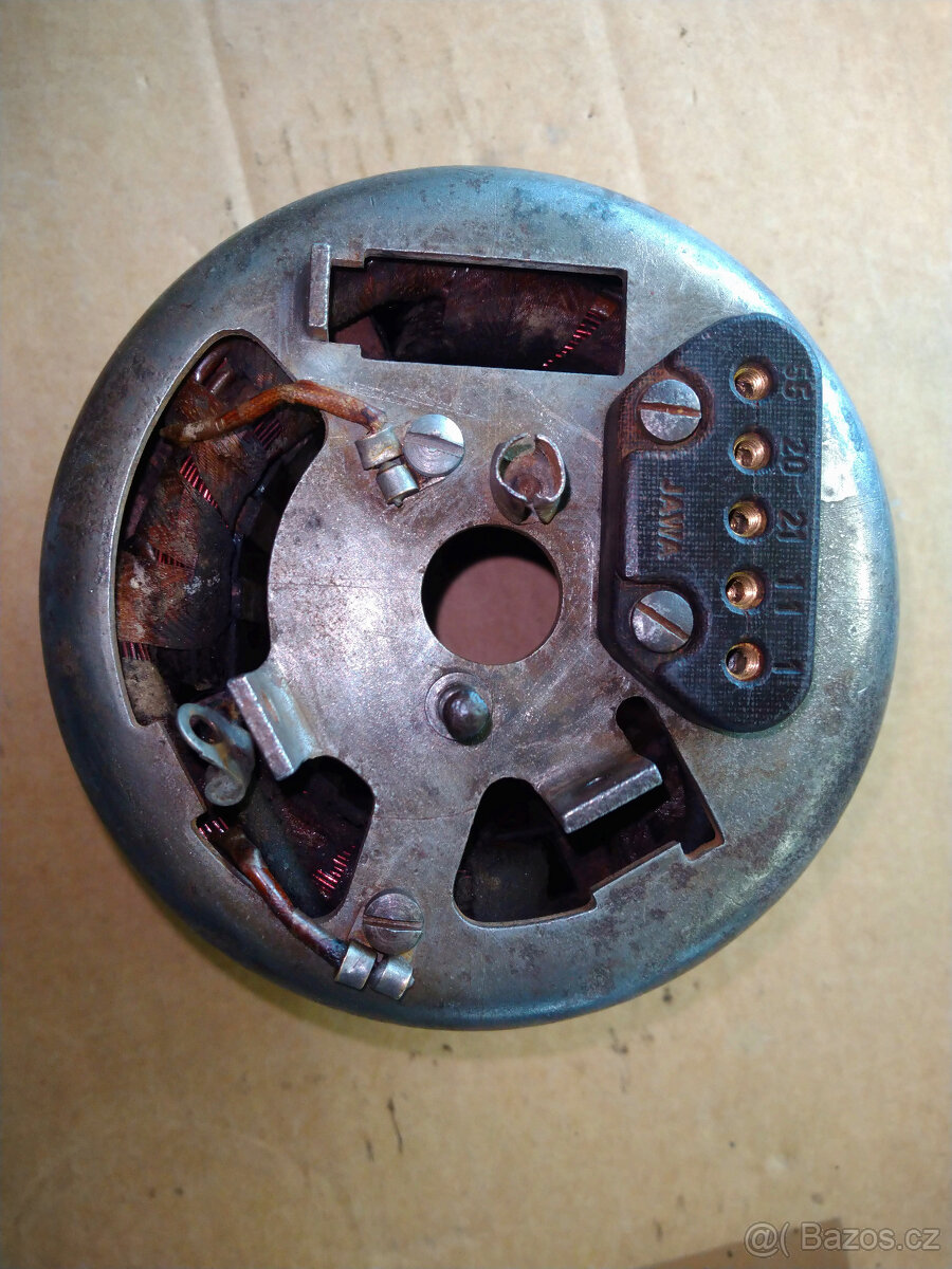 Magneto (alternátor) Jawa 250 pérák