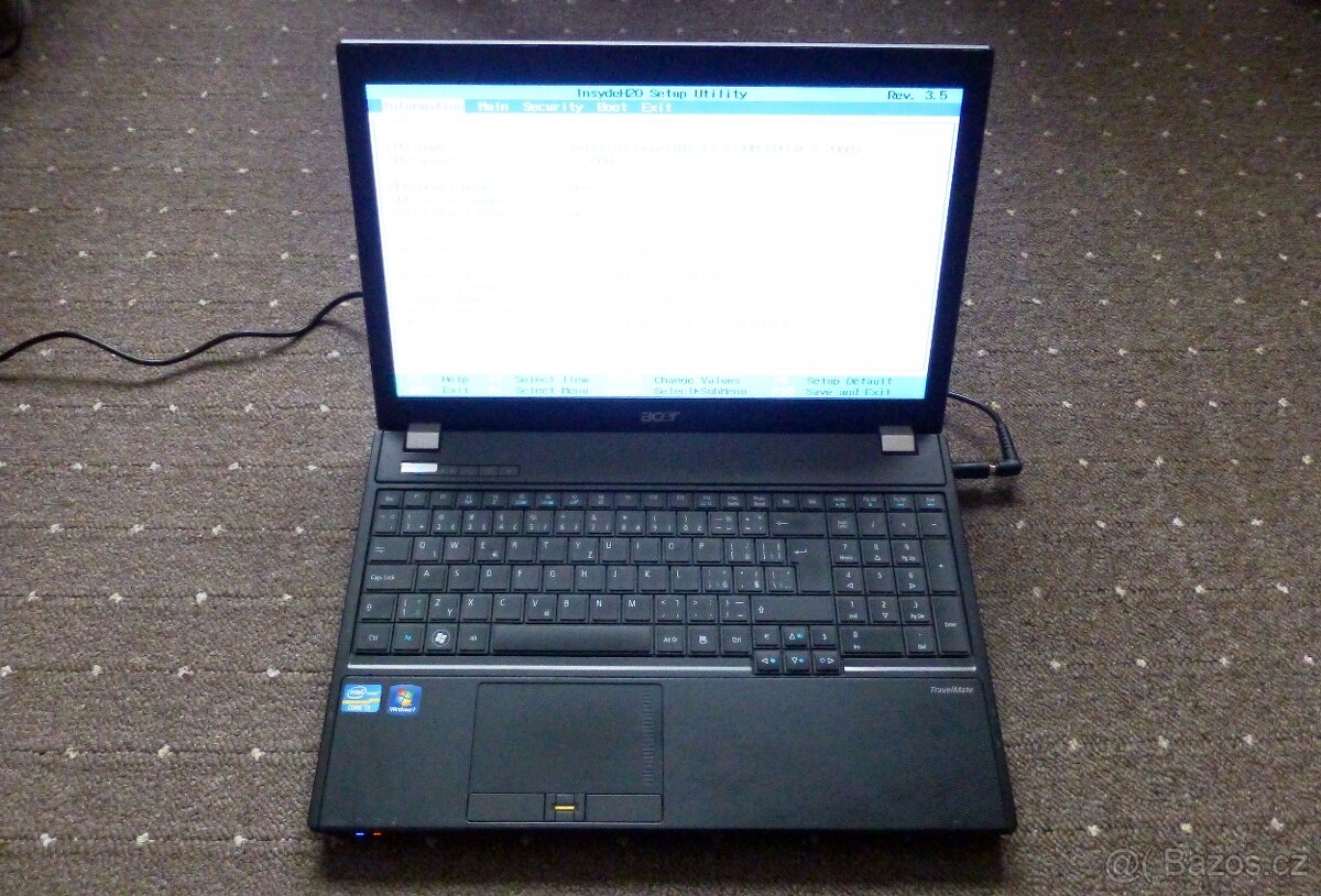 Notebook - Acer TravelMate 5760-2334G50Mnsk