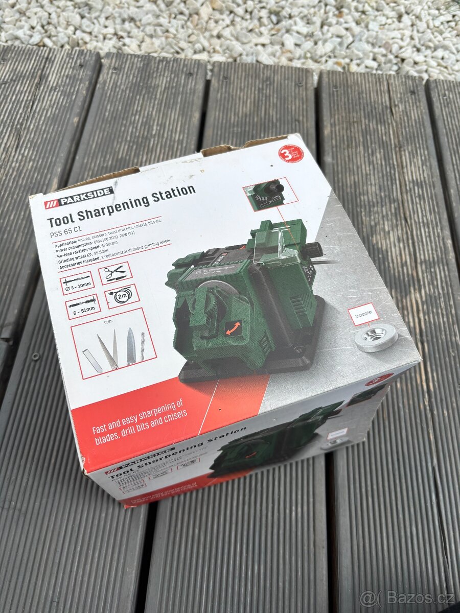 PARKSIDE Sharpening Station PSS 65 – stanice na broušení nář